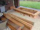 Pre made raised Red Gum Garden Beds - Ready to assemble